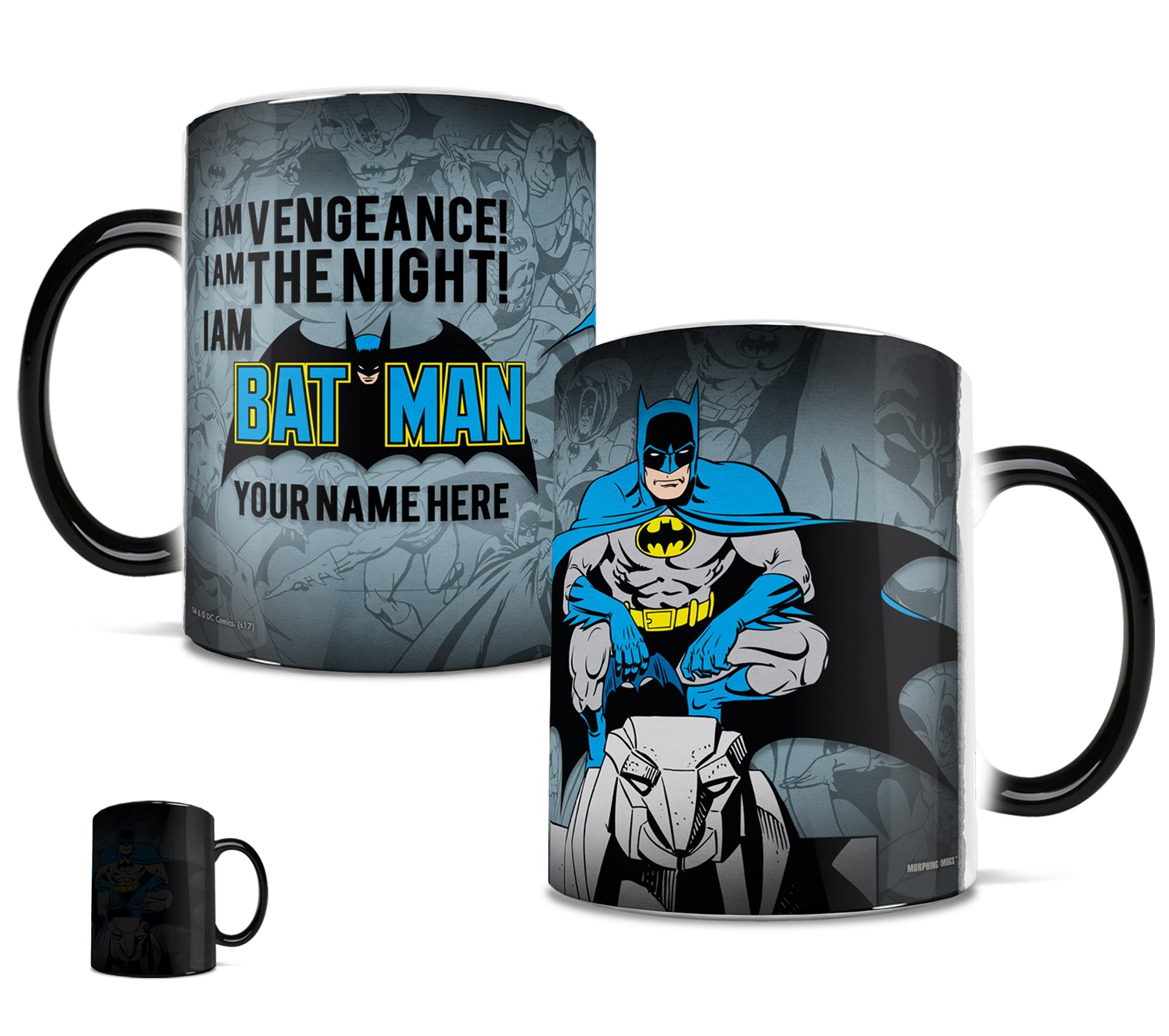 DC Comics Originals (I Am Batman - Personalized) Morphing Mugs® Heat-Sensitive Mug MMUG720